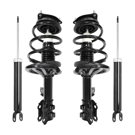Unity 4-11133-259890-001 Front and Rear Complete Strut Assembly Shock Kit 4-11133-259890-001